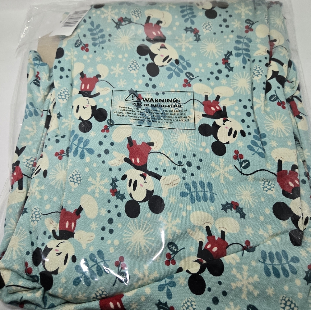 ❄️ Little Sleepies Men’s Mickey’s Wonderland Pajama Pants – Size L | New in Bag - Picture 4 of 4
